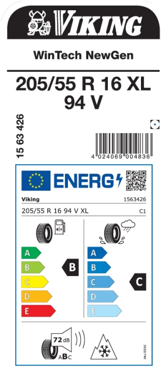 Viking WinTech NewGen 205/55R16 94V opona osobowa zimowa XL