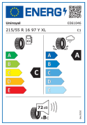 Uniroyal RainSport 5 215/55R16 97Y opona osobowa letnia