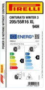 Pirelli Cinturato Winter 3 205/55R16 94H opona zimowa osobowa XL FR, SAP 4564700, EAN 8019227456479