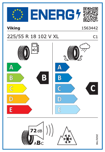Viking WinTech NewGen 225/55R18 102V opona osobowa zimowa, SAP 15634420000, EAN 4024069004867
