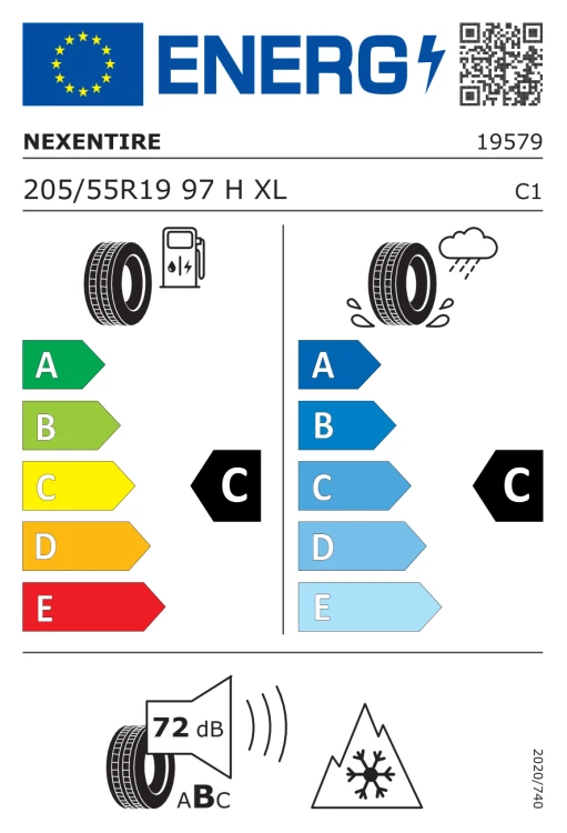 Nexen Winguard Sport 3 205/55R19 97H XL opona osobowa zimowa, EAN	8807622229251, SAP	19579NXE