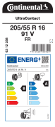 Continental UltraContact 205/55R16 91V opona osobowa letnia FR