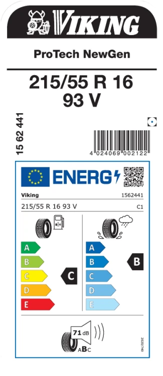 Viking ProTech NewGen 215/55R16 93V opona osobowa letnia