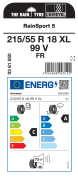 Uniroyal RainSport 5 215/55R18 99V opona osobowa letnia