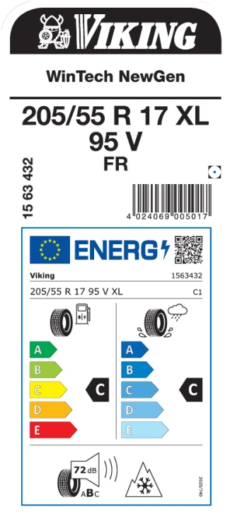 Viking WinTech NewGen 205/55R17 95V opona osobowa zimowa XL FR