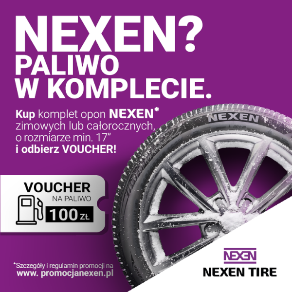 Promocja Nexen - Paliwo w komplecie